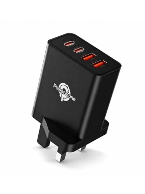 120W 4-Port Fast Wall Charger