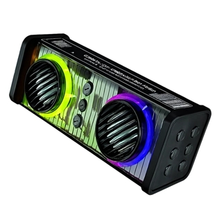 Mech K99 Double Blast Little Cannon Portable Bluetooth Speaker - Multicolor