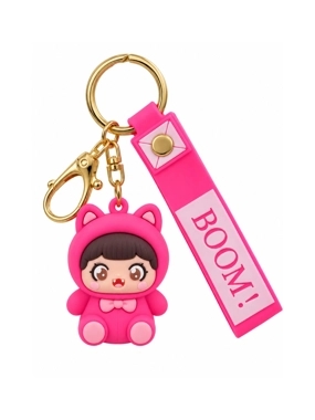 Pink BOOM Cute Doll Charm