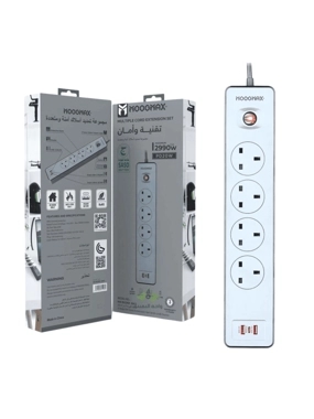 Smart Power Extension from Moog Max – 4 Outlets