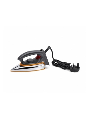 Impex 1200W Dry Electric Iron Black & Gold