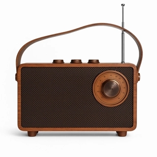 High quality wooden Bluetooth radio