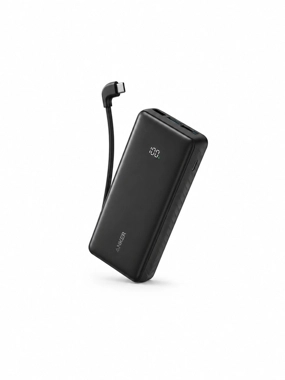 Anker Zolo 20,000mAh 22.5W Power Bank with Built-in USB-C Cable