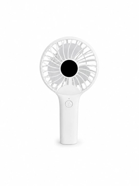 Rechargeable Portable Handheld Fan – White