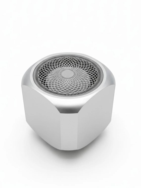 Metal Sound Mini Speaker Silver