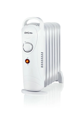 GVC Pro 1200W oil heater with 11 fins