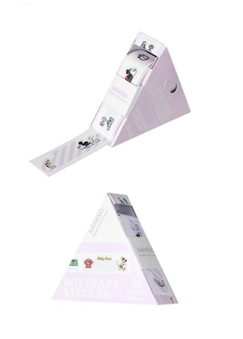 Mickey Mouse Sports Collection Triangular Sticky Notes (20 Sheets)(Pink)