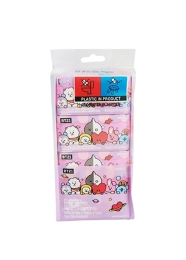 BT21 Collection Mini Wipes (8 Wipes×8 Packs)