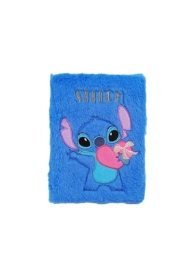 Disney collection stitch B6 plush Hardcover Book (80 sheets)