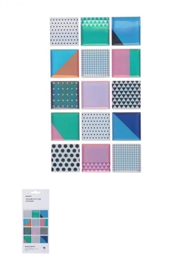 Square PVC Tile Stickers