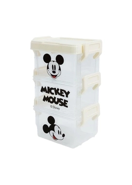 Disney Mickey Mouse Collection Three Layered Storage Box(Mickey)