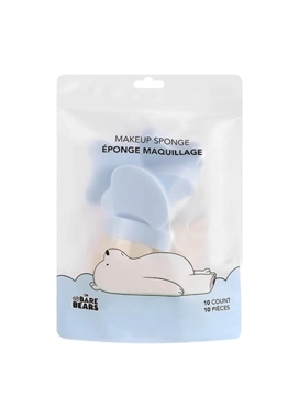We Bare Bears Makeup Sponge (10 Count)(Ice Bear)