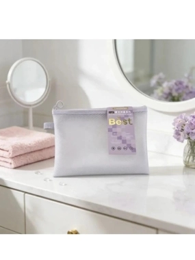 EVA single mesh pencil case (24*18cm) (Purple)