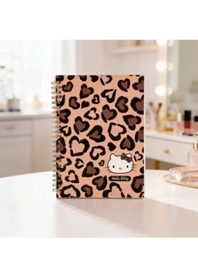 Hello Kitty leopard design collection wire book A5 80