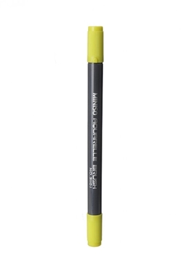Water Soluble Double Headed Colored Pen ( Lemon Yellow)