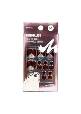 Minimalist False Toe Nails(01)