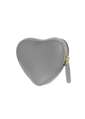 Heart-shaped Coin Purse (Grey)