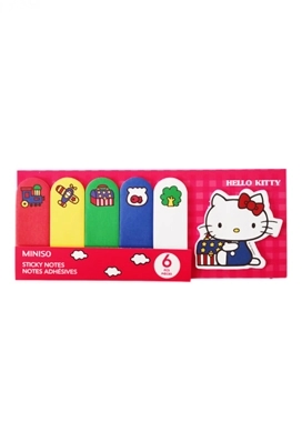 Hello Kitty Sticky Notes 6 pcs