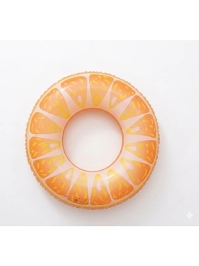 Inflatable Orange Swim Ring