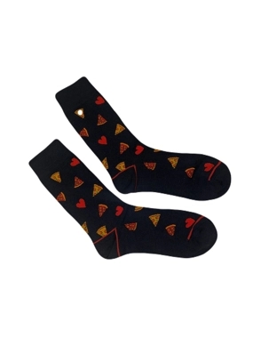 Pizza & Hearts Socks
