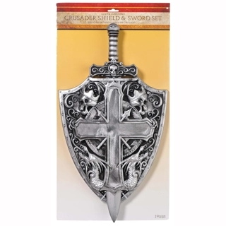 Crusader Sword And Shield Set