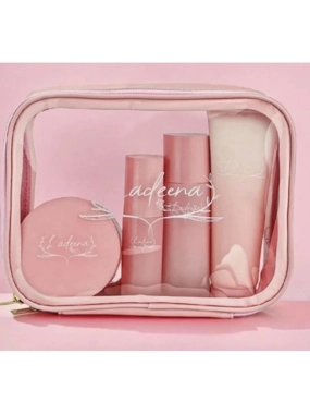 Pink Cloud Bath Travel Set