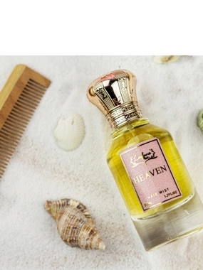 Heaven for her hair mist