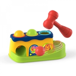 Hammer and balls toy for babies