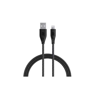 RAVPower Lightning to USB Cable 2m Nylon - Black
