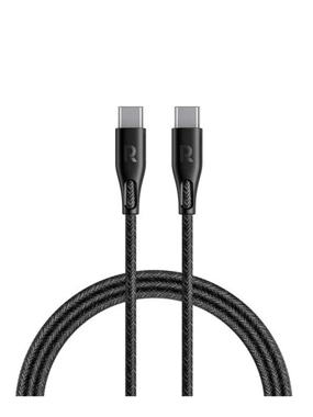 RAVPower 60W Type-C to Type-C Fast Charging Cable 1.2m - Black