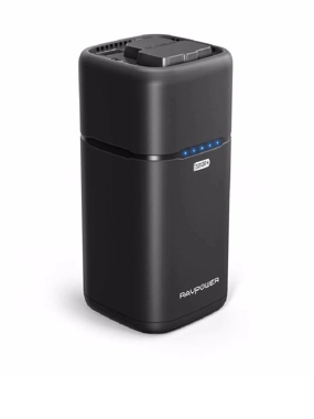 RAVPower 20000mAh Power Bank with Triple Port and PD Technology - Black