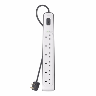 Belkin electrical connection with a length of 2 meters and 6 triple outlets