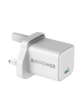 RAVPower - Pioneer 20W Wall Plug with PD Technology