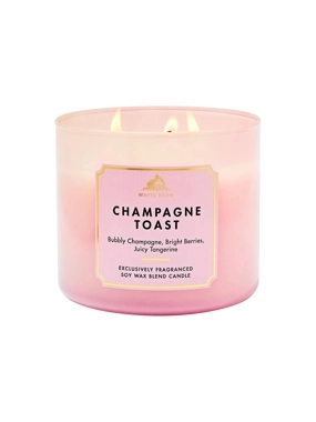 candle Champagne Toast