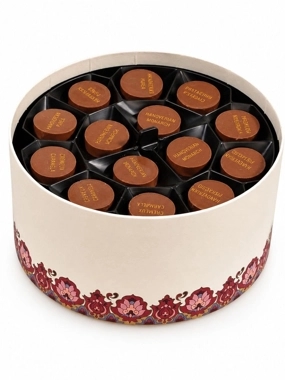 Round Henoverin Chocolate Box