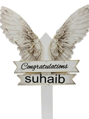 Graduation plaque with name 9