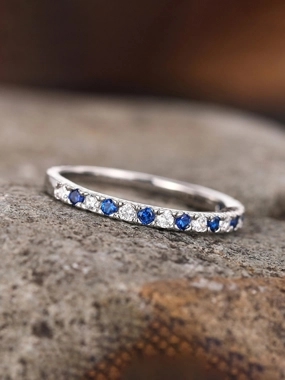 Take Two Embellished Band Ring