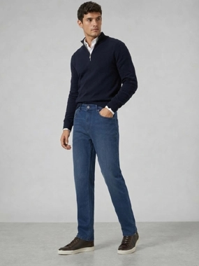 Styli Men Light Wash Regular Fit Jeans