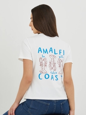 Take Two Graphic Print Short Sleeve T-Shirt