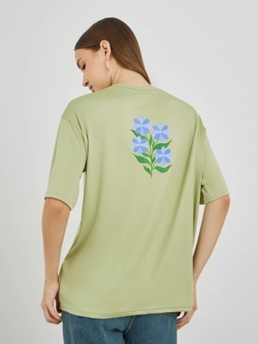 Take Two Graphic Printed Oversized T-Shirt