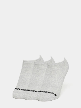 Skechers Pack of 3 - Half Terry Shoe Liner Socks