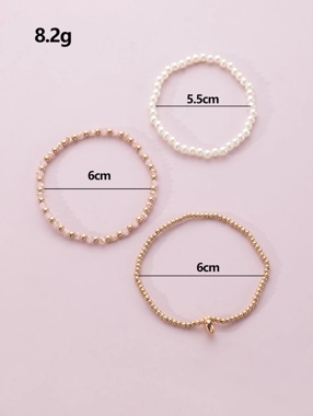 Take Two Set of 3 - Beaded Anklet Set
