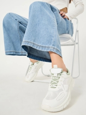 Styli Chunky Sole Lace Up Sneakers