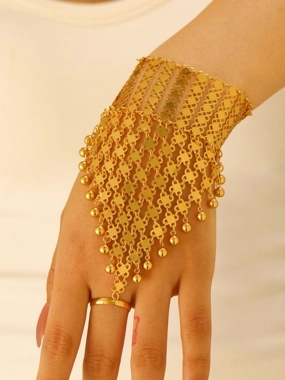 Take Two Beaded Detail Ring Bracelet