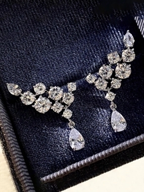 Take Two Embellished Wing Teardrop Earrings