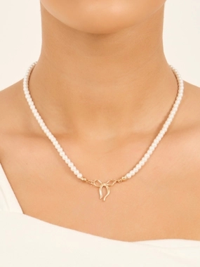 Styli Ribbon Beads Necklace