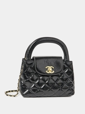 Take Two Quilted Handbag with Turn Lock