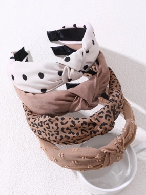 Take Two Pack of 4 - Printed Knotted Headband