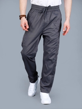 Fort Collins Men Solid Pants with Zip Pocket