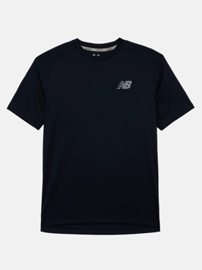 New Balance Men Black Jersey Training T-Shirt